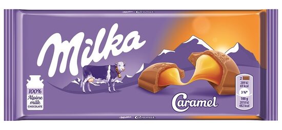 Šokolāde Milka Caramel 100g