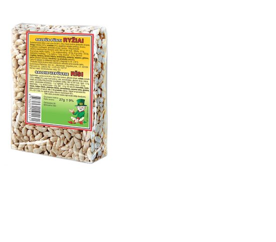 Saldie uzpūstie rīsi, 27g