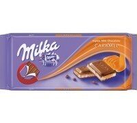 Šokolādes tāfelīte MILKA Caramel, 100g