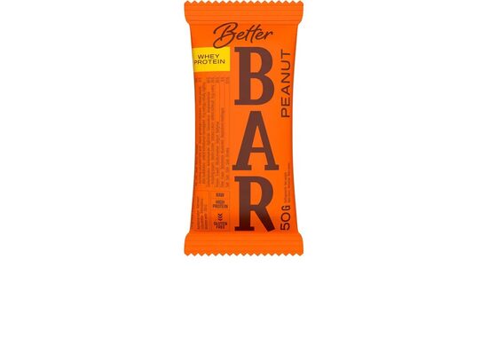 Proteīna batoniņš BETTER Zemesriekstu, 50g