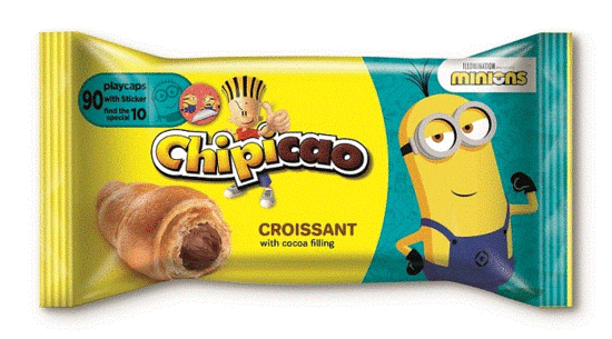 CHIPICAO kruasāns ar kakao pildījumu MINION2 60g