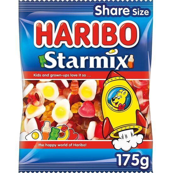 Želejkonfektes HARIBO Starmix Fruit Cola, 175g