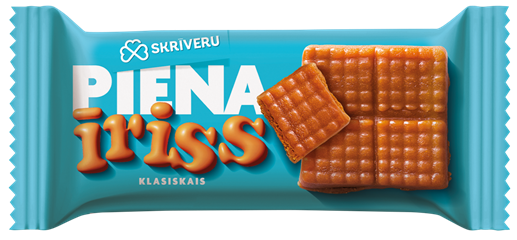 SKRĪVERU Piena īriss klasiskais 50g