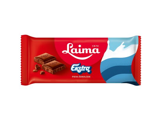 Piena šokolāde LAIMA Ekstra, 90g