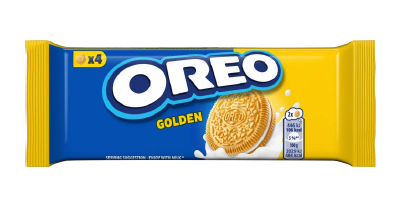 Cepumi OREO GOLDEN ar vaniļas garšas pildījumu 44g