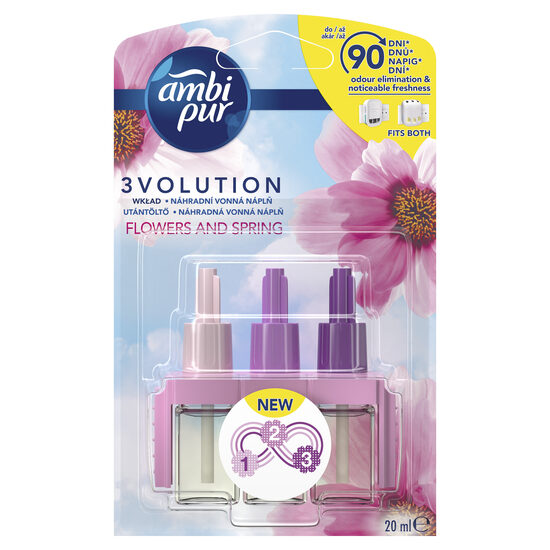 Elektriskā gaisa atsvaidzinātāja uzpilde AMBI PUR 3Vol Flower RF, 20ml