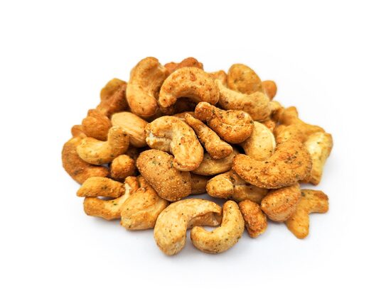 Grauzdēti Indijas rieksti, ar kaltētiem ķiplokiem un rozmarīnu, 5 kg