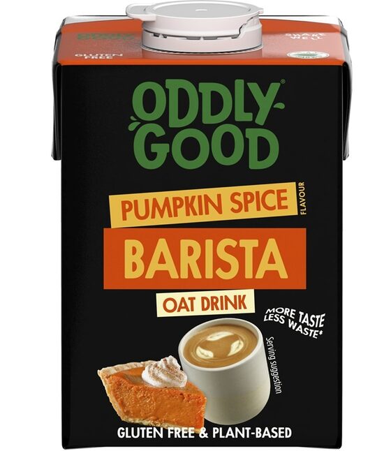 Auzu dzēriens ODDLYGOOD Barista UHT, ar ķirbju garšu, bez glutēna, 500ml