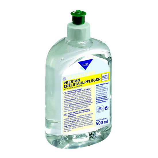 Līdzeklis nerūsējošo tēraudu virsmu tīrīšanai, Edelstahlpfleger, 500ml