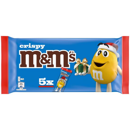 M&M's Crispy Santa 145g Christmas