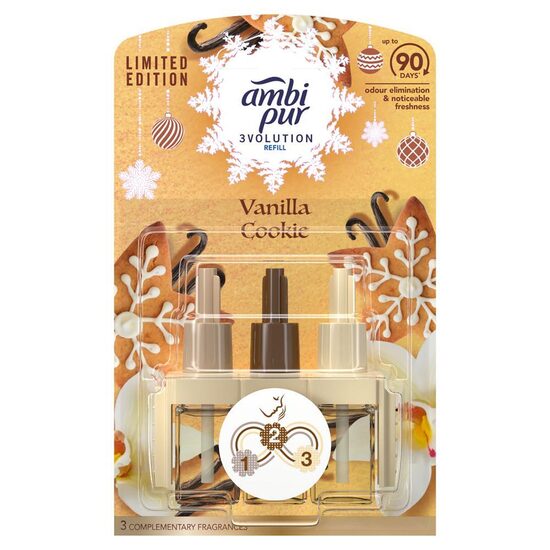 Elektriskā gaisa atsvaidzinātāja uzpilde AMBI PUR 3Vol Vanilla RF, 20ml