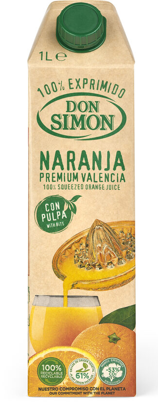 Sula DON SIMON 100% Premium Apelsīnu, tetra paka, 1l