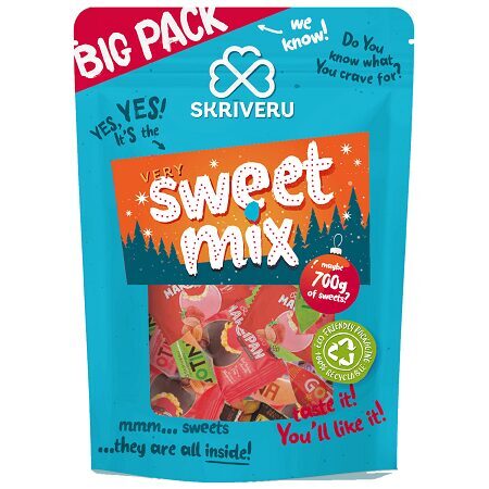 ZS SKRĪVERU Ziemas asorti (lielpaka) 700g