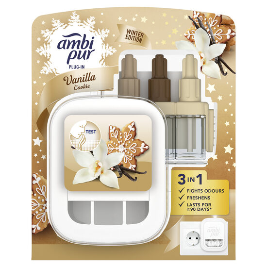 Elektriskais gaisa atsvaidzinātājs AMBI PUR 3Vol Vanilla SK, 20ml