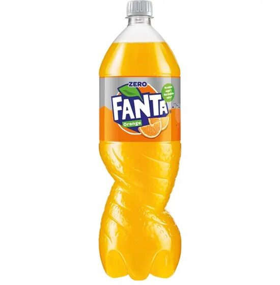 Gāzēts dzēriens FANTA Orange Zero, PET, 1.5l (DEP)