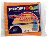 Mitruma uzsūkšanas lupatiņas PROFI, 15 x 16 cm, 3gab