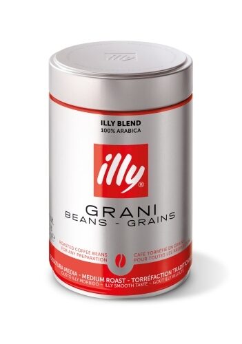 Kafijas pupiņas ILLY vidēji grauzdēta, 250g
