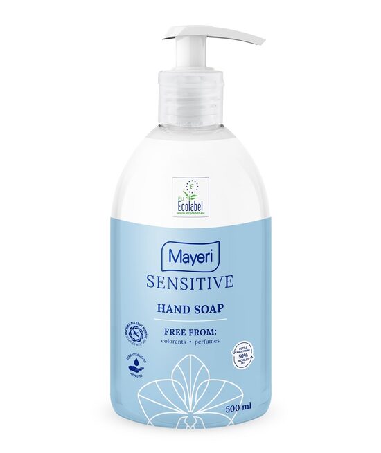Šķidrās ziepes MAYERI Sensitive, 500ml