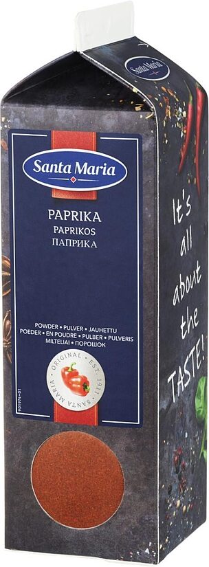 Paprikas pulveris 450g, Santa Maria