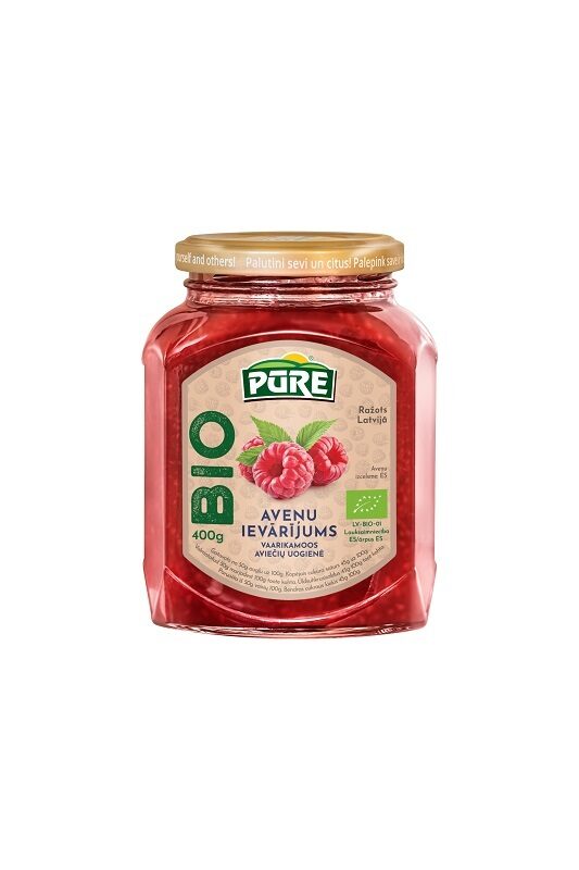 Aveņu ievārījums PŪRE BIO, 400g