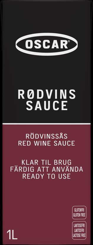 Sarkanvīna mērce OSCAR, 1l, Tetrapaka