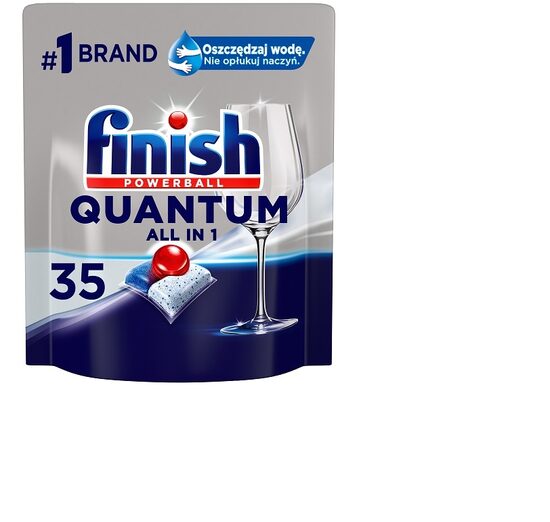 Tabletes trauku mazgāšanas automātiem FINISH Quantum, 35gab