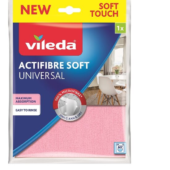Mirkošķiedras drāna VILEDA Actifibre Soft, 1gab