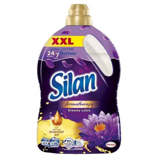 Veļas mīkstinātājs SILAN Dreamy Lotus, 126 mazg. reiz., 2.772l