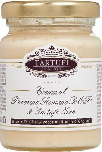 Krēms TARTUFI JIMMY, ar melno trifeli un Pecorino Romano sieru, 130g