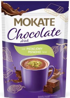 Šokolādes dzēriens MOKATE Pistāciju garša 120g