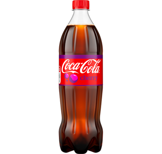 Gāzēts dzēriens COCA COLA Cherry, PET, 0.85l (DEP)