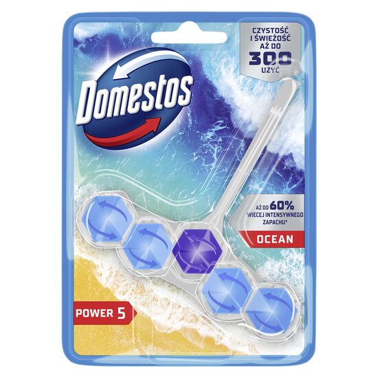 Tualetes bloks DOMESTOS Power 5 Ocean, 50g