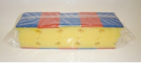 Švamme profesional, profilēta BC10, 8.2x6,5x4.5cm, 10gab