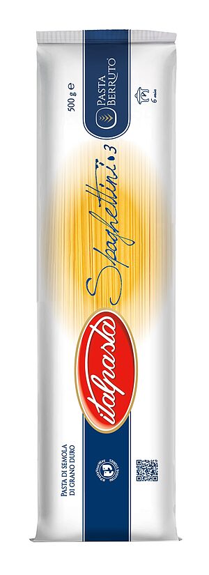 Makaroni ITALPASTA Spaghettini, Nr.3, 500g
