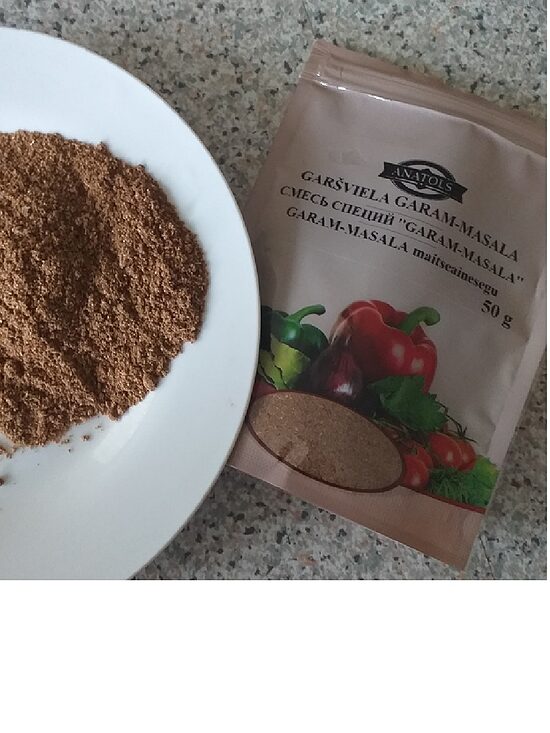Garšvielu maisījums ANATOLS Garam-Masala, 50g