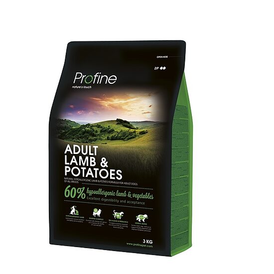 S/b suņiem PROFINE ar jēra gaļu svara kontrolei, 3kg