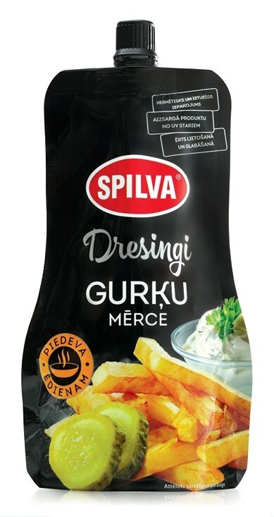 Gurķu mērce SPILVA, stāvpakā, 220g