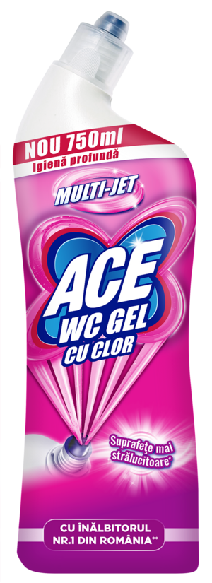 Tualetes tīrīšanas līdzeklis ACE HYPO Multi-Jet, 750 ml