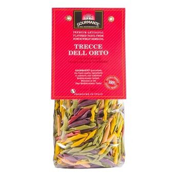 GOURMANTE pasta Trecce dell orto, 500g
