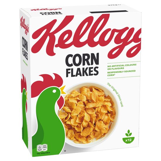 KELLOGG'S  Corn Flakes, 375g