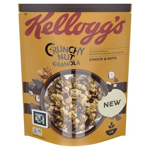 KELLOGG'S Crunchy Nut Granola Choco, 380g
