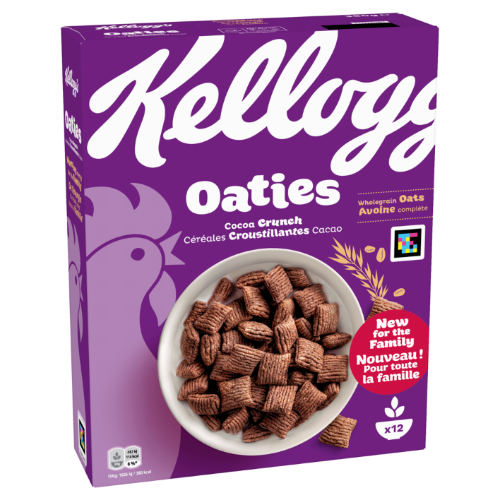 KELLOGG'S Oaties Cocoa Crunch, 360g