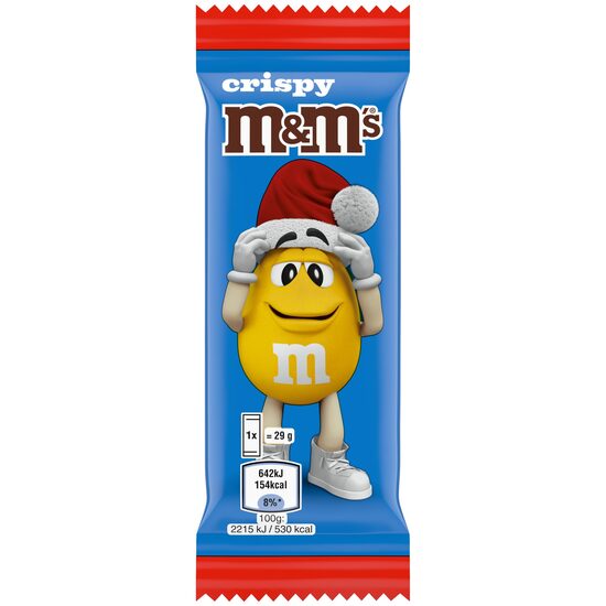 M&M's Crispy Santa 29g Christmas