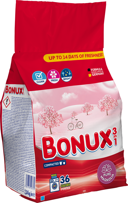 Bonux Washing Powder Pure Magnolia 36 washes 2.34Kg
