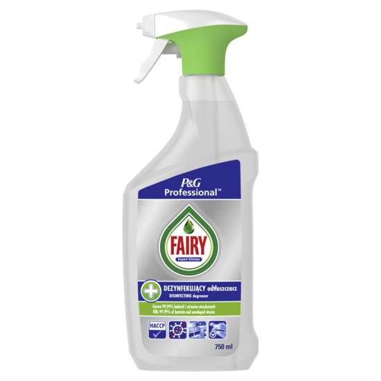 FAIRY Professional Expert Kitchen attaukošanas un dezinfekcijas līdzeklis virtuvēm, 750ml
