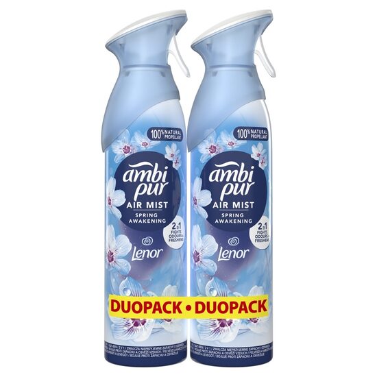 Izsmidzināms gaisa atsvaidzinātājs AMBI PUR Spring Awakening, 2x185ml