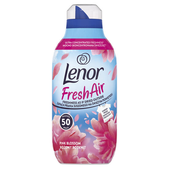 Veļas mīkstinātājs LENOR Pink Blossom 50 mazgāšanas reizēm, 700ml
