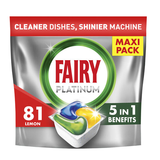 Trauku mazg.kapsulas FAIRY Platinum Lemon, 81gb