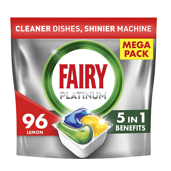 Trauku mazg.kapsulas FAIRY Platinum Lemon, 96gb