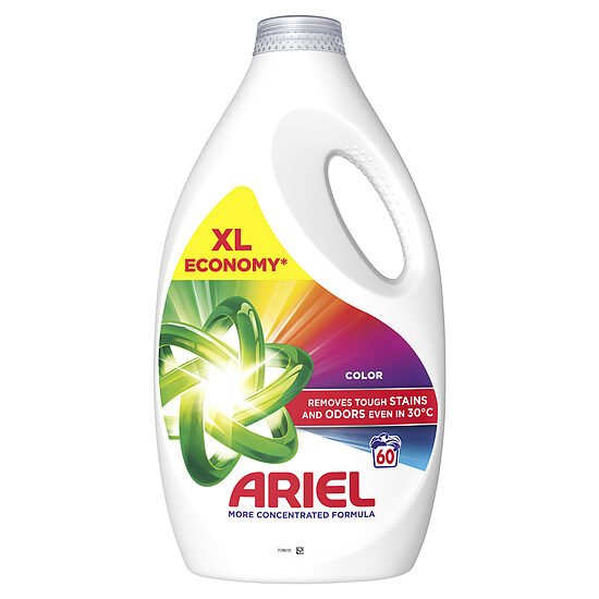 Šķidrais veļas mazgāšanas līdzeklis ARIEL Color, 60 mazgāšanas reizēm, 2.7L